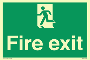 Final fire exit
